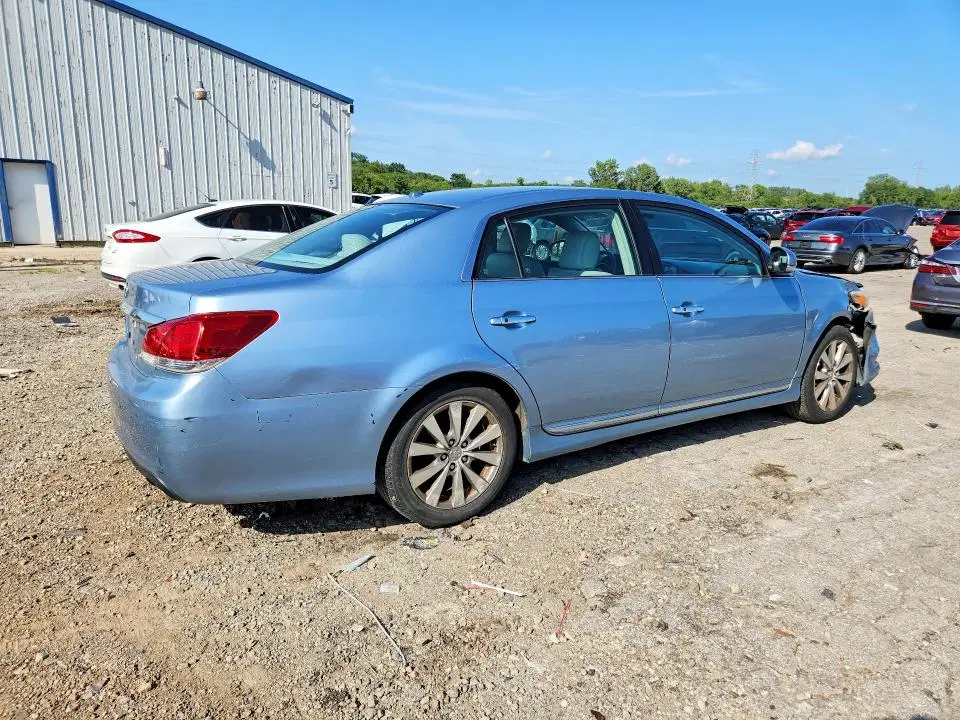 2011 TOYOTA AVALON VIN 4T1BK3DBXBU378849 фото 3