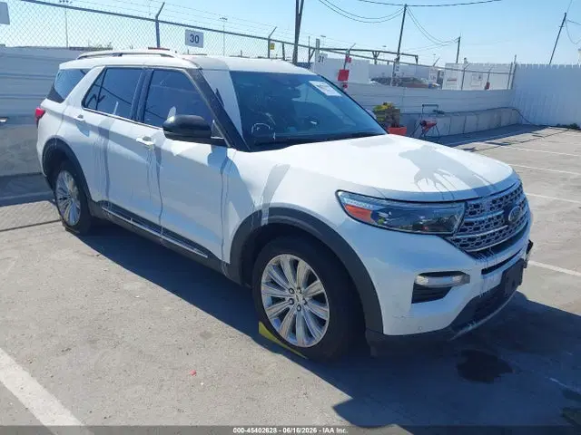 1FMSK8FH9LGA82848 — 2020 Ford Explorer Limited, Вандализм (Vandalized), фото до ремонта