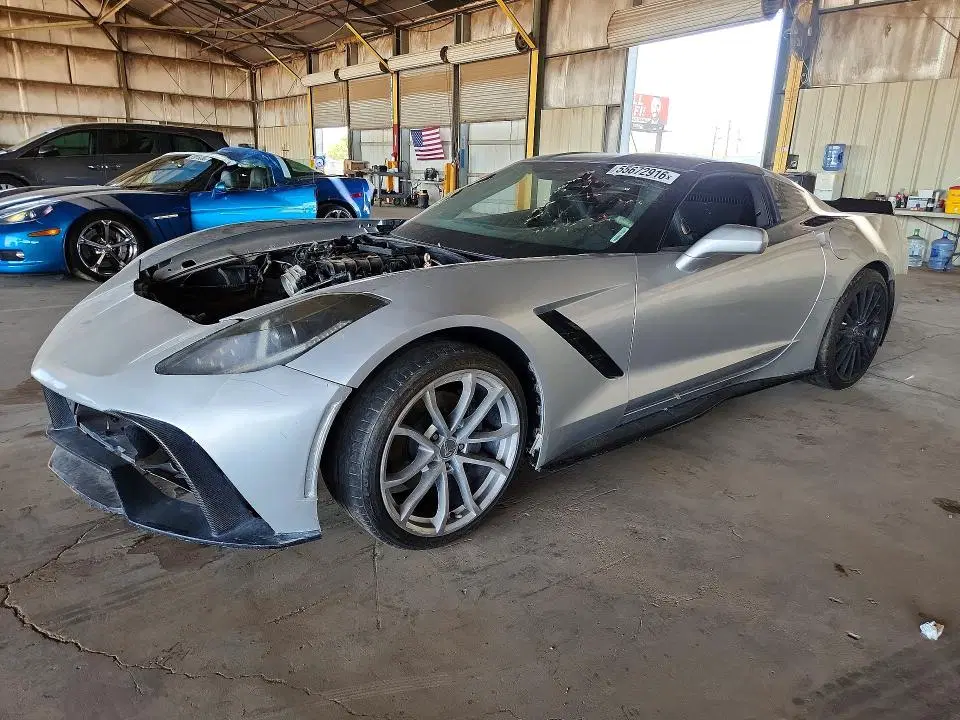 1G1YA2D7XG5107999 — 2016 Chevrolet Corvette, Пожар двигателя (Burn - Engine), фото до ремонта