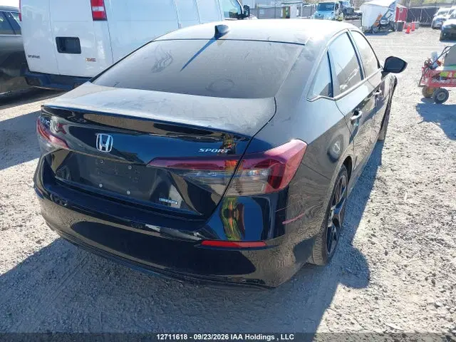 2025 Honda Civic Hybrid Sport/sport Touring Hybrid VIN 2HGFE4F81SH018782 фото 4