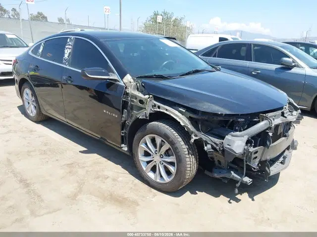1G1ZD5ST6KF176799 — 2019 Chevrolet Malibu LT, Передняя часть (Front End), фото до ремонта