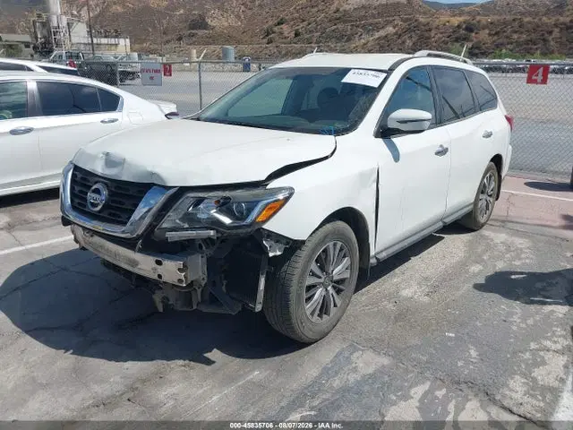 2019 Nissan Pathfinder S VIN 5N1DR2MN0KC581957 фото 2