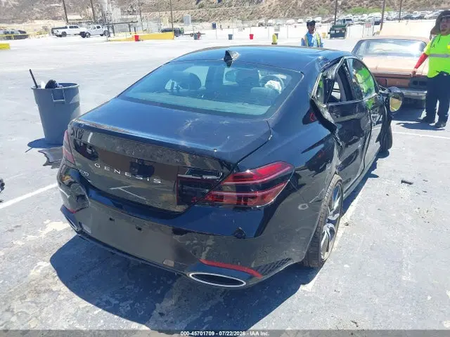 2026 Genesis G70 2.5t Rwd Prestige VIN KMTG24SC6TU173592 фото 4