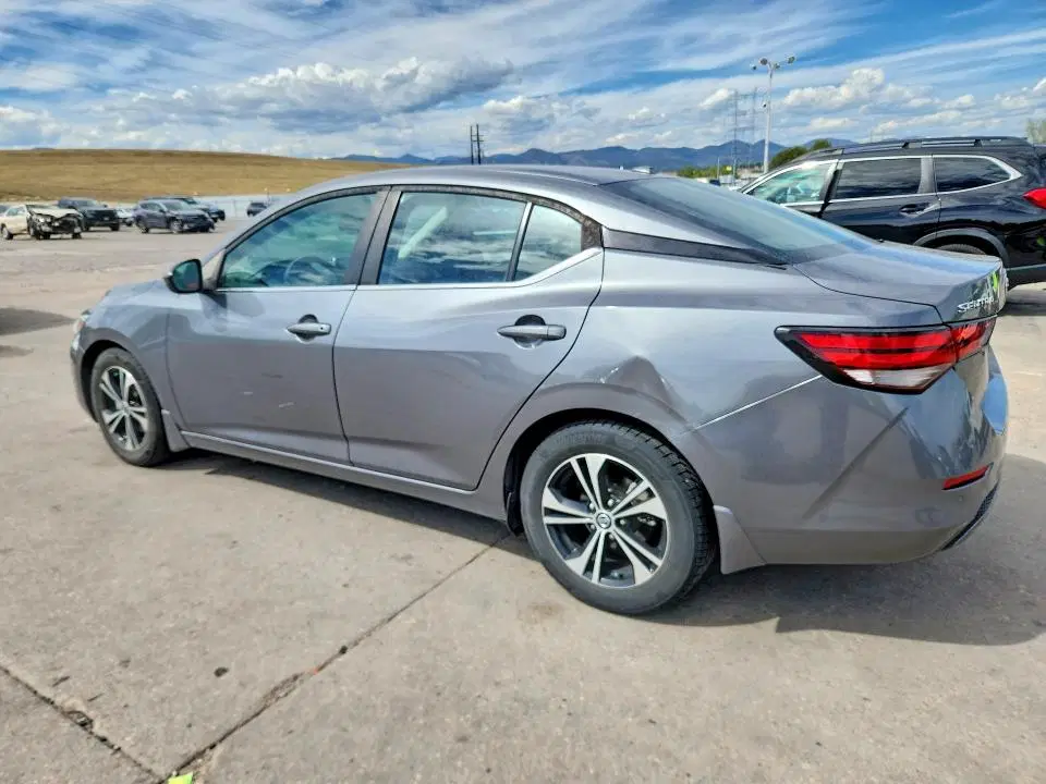 2021 Nissan Sentra VIN 3N1AB8CV6MY302833 фото 2