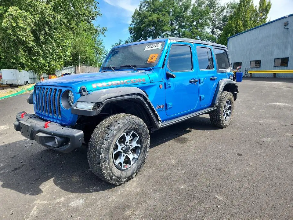 1C4HJXFG6MW829252 — 2021 Jeep Wrangler Unlimited, Rollover, фото до ремонта