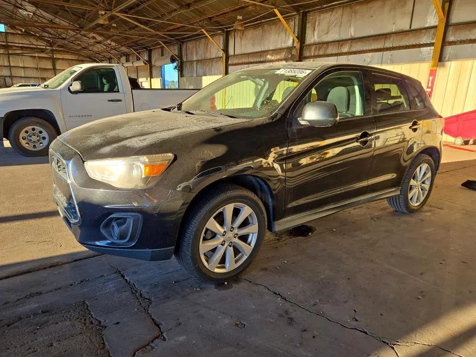 4A4AP3AU9DE005279 — 2013 Mitsubishi Outlander Sport, Механические повреждения (Mechanical), фото до ремонта