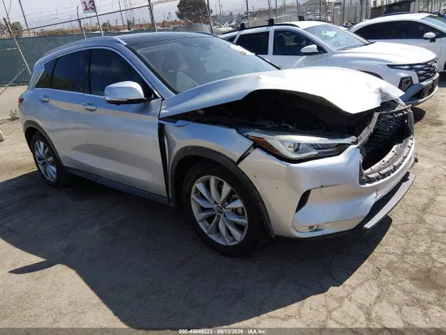 3PCAJ5M12KF103636 — 2019 Infiniti QX50 Essential, Передняя часть (Front End), фото до ремонта