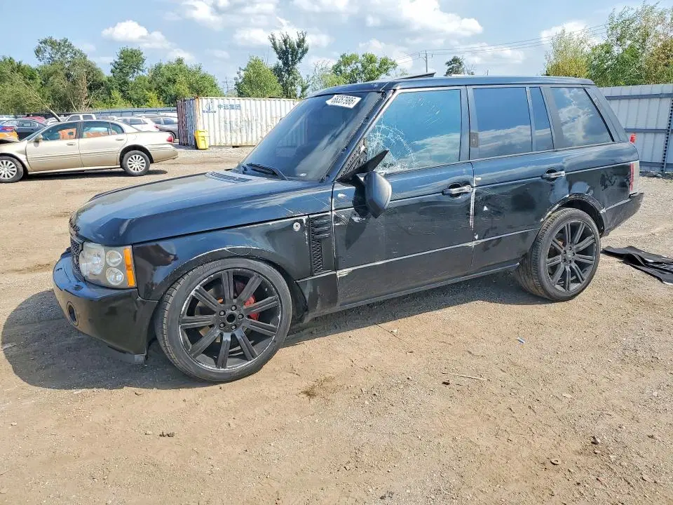 SALMF13419A303468 — 2009 Land Rover Range Rover, Боковая часть, фото до ремонта
