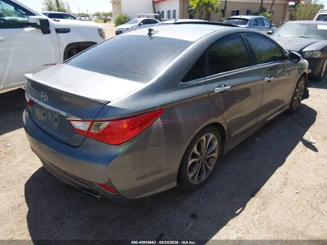 2014 Hyundai SONATA SE VIN 5NPEC4AC7EH934454 фото 4