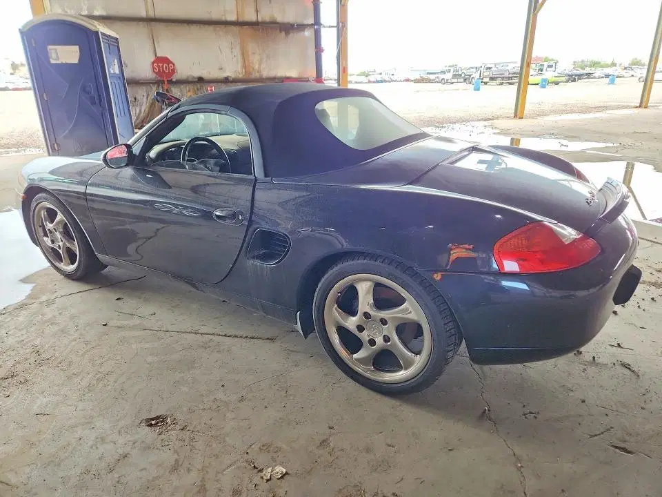 2002 PORSCHE BOXSTER VIN WP0CA29822U624277 фото 2