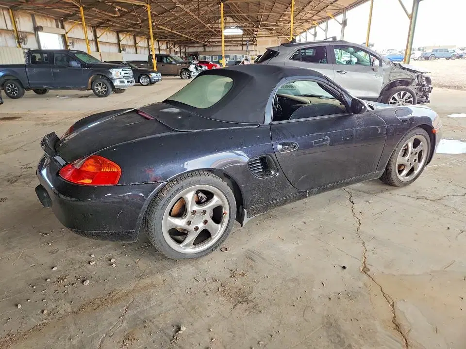 2002 PORSCHE BOXSTER VIN WP0CA29822U624277 фото 3