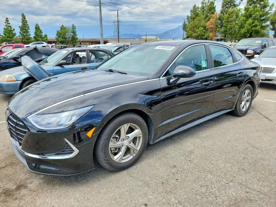 5NPEG4JA3MH108783 — 2021 Hyundai Sonata, Задняя часть (Rear End), фото до ремонта
