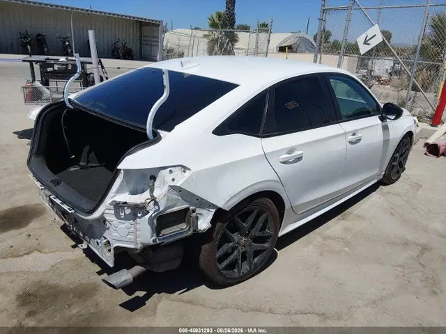 2022 Honda Civic Sport VIN 2HGFE2F55NH544959 фото 4