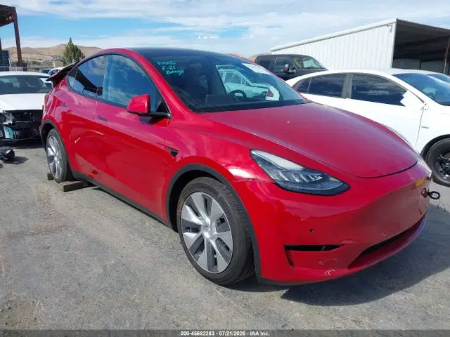 7SAYGDEE6NF368964 — 2022 Tesla Model Y Long Range Dual Motor ALL-Wheel Drive, Задняя часть (Rear), фото до ремонта