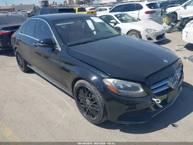 55SWF4JB7GU112949 — 2016 Mercedes-Benz C 300, Left Side, фото до ремонта