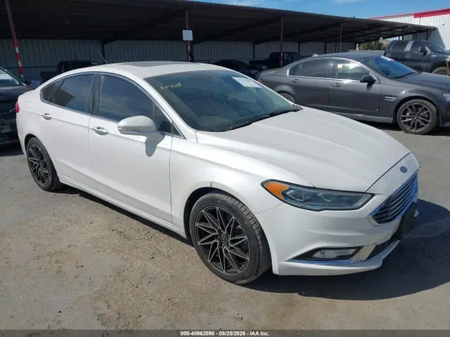 3FA6P0K94HR265068 — 2017 Ford Fusion Titanium, Задняя часть слева (Left Rear), фото до ремонта