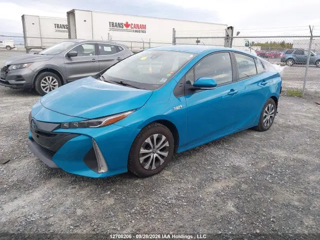 2022 Toyota PRIUS PRIME VIN JTDKAMFP8N3201961 фото 2