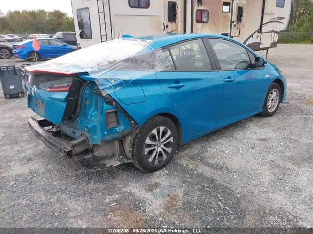 2022 Toyota PRIUS PRIME VIN JTDKAMFP8N3201961 фото 4
