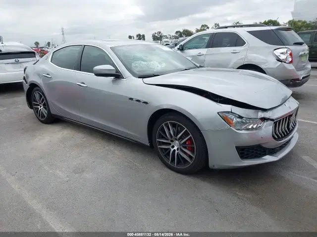 ZAM57XSA6J1287531 — 2018 Maserati Ghibli, Front & Rear, фото до ремонта
