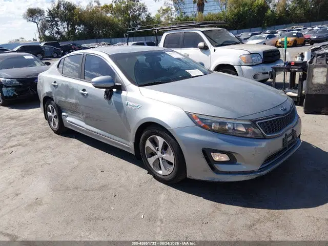 KNAGM4AD8E5076486 — 2014 Kia Optima Hybrid LX, Правый бок (Right Side), фото до ремонта
