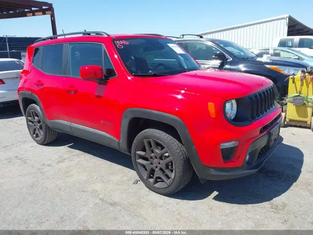 ZACNJDB12NPN81984 — 2022 Jeep Renegade (red) Edition 4X4, Левый бок (Left Side), фото до ремонта