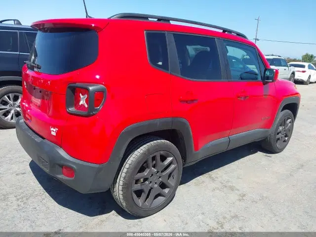 2022 Jeep Renegade (red) Edition 4x4 VIN ZACNJDB12NPN81984 фото 4