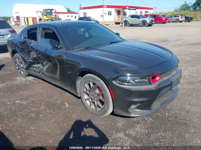 2C3CDXJG3JH292833 — 2018 Dodge Charger GT, Задняя часть (Rear), фото до ремонта