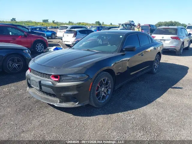 2018 Dodge CHARGER GT VIN 2C3CDXJG3JH292833 фото 2
