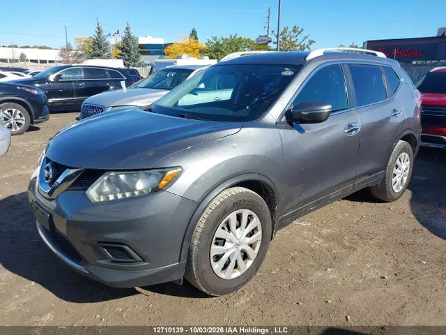 2015 Nissan ROGUE S/SV VIN 5N1AT2MT3FC856469 фото 2