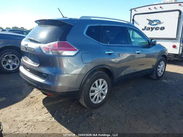 2015 Nissan ROGUE S/SV VIN 5N1AT2MT3FC856469 фото 4