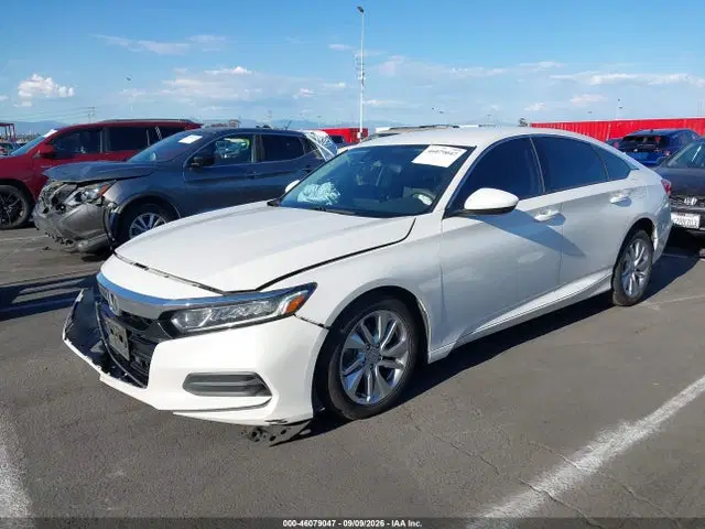 2019 Honda ACCORD LX VIN 1HGCV1F1XKA134842 фото 2