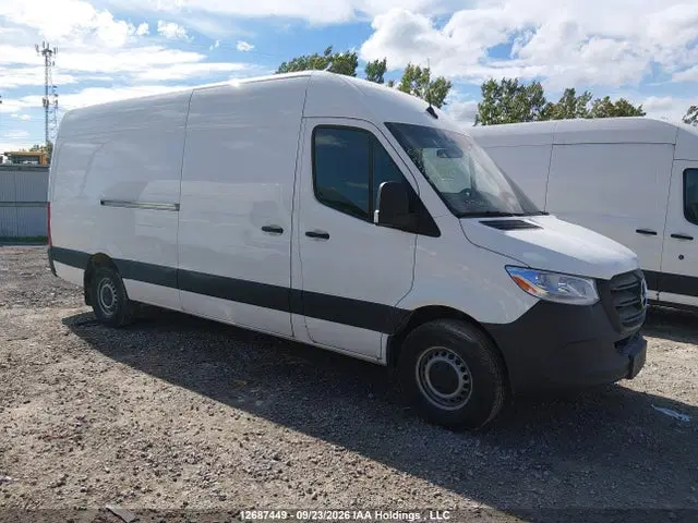 W1Y4KCHY0SP789540 — 2025 Mercedes-Benz Sprinter 2500, Задняя часть (Rear), фото до ремонта