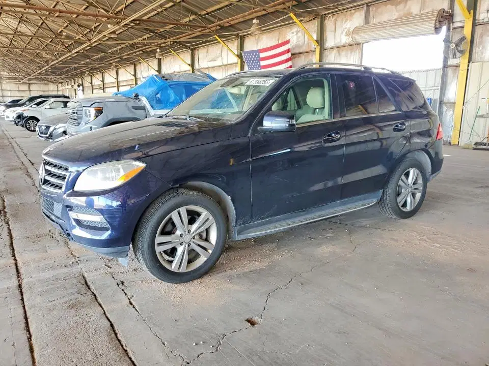 4JGDA5HB0EA429282 — 2014 Mercedes-Benz ML, FRONT END, фото до ремонта