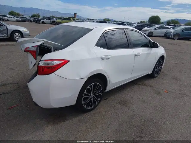 2014 Toyota Corolla S Plus VIN 2T1BURHE0EC112635 фото 4
