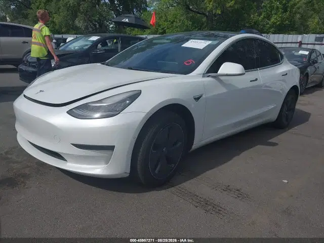 2020 Tesla Model 3 Standard Range Plus Rear-wheel Drive/standard Range Rear-wheel Drive VIN 5YJ3E1EA7LF612448 фото 2