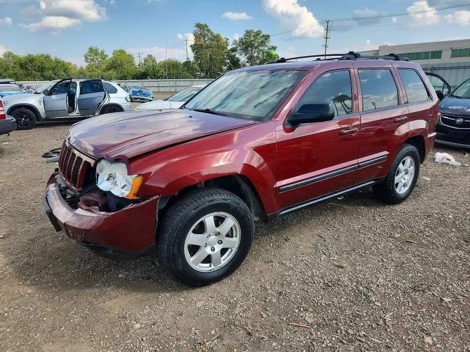 1J8GR48K28C220812 — 2008 Jeep Grand Cherokee, Передняя часть, фото до ремонта