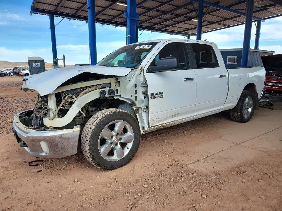 1C6RR7TT3ES431625 — 2014 RAM 1500, Передняя часть (Front End), фото до ремонта