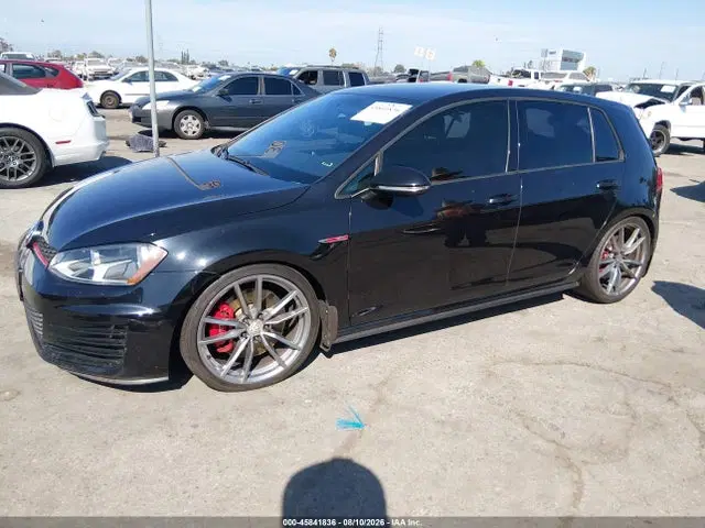2017 Volkswagen Golf Gti Autobahn 4-door/s 4-door/se 4-door/sport 4-door VIN 3VW4T7AU6HM072880 фото 2