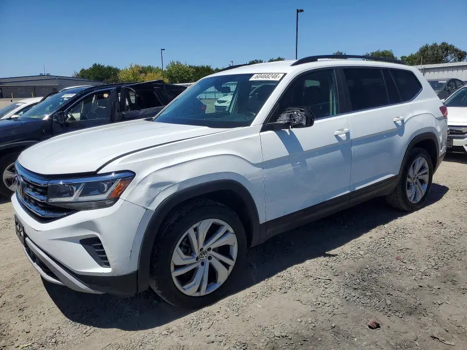 1V2WR2CA1MC568776 — 2021 Volkswagen Atlas, FRONT END, фото до ремонта