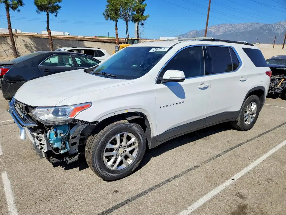 1GNERGKW6LJ162162 — 2020 Chevrolet Traverse, Front End, фото до ремонта