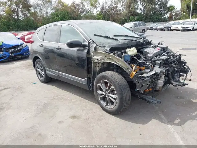5J6RW1H50LA015148 — 2020 Honda CR-V 2WD EX, Передняя часть (Front End), фото до ремонта