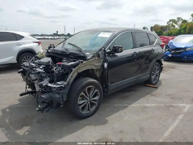 2020 Honda Cr-v 2wd Ex VIN 5J6RW1H50LA015148 фото 2
