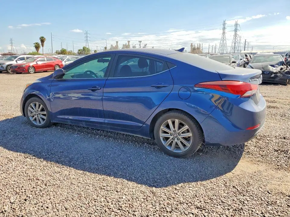 2015 HYUNDAI ELANTRA VIN 5NPDH4AE7FH569130 фото 2