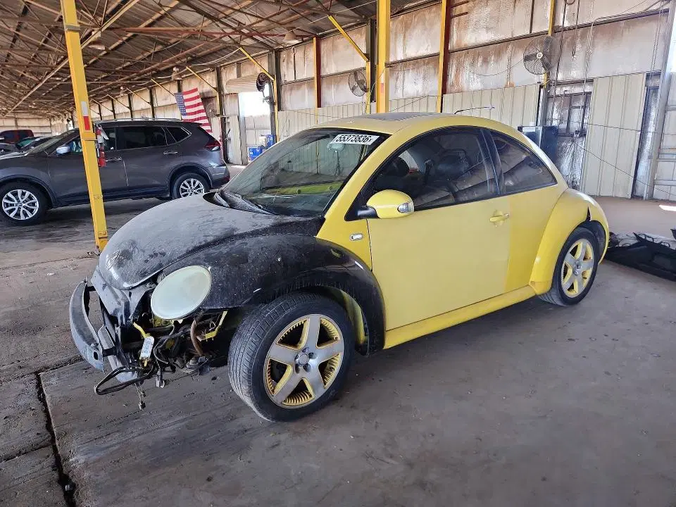 3VWCD21C12M450016 — 2002 Volkswagen NEW Beetle, Передняя часть (Front End), фото до ремонта