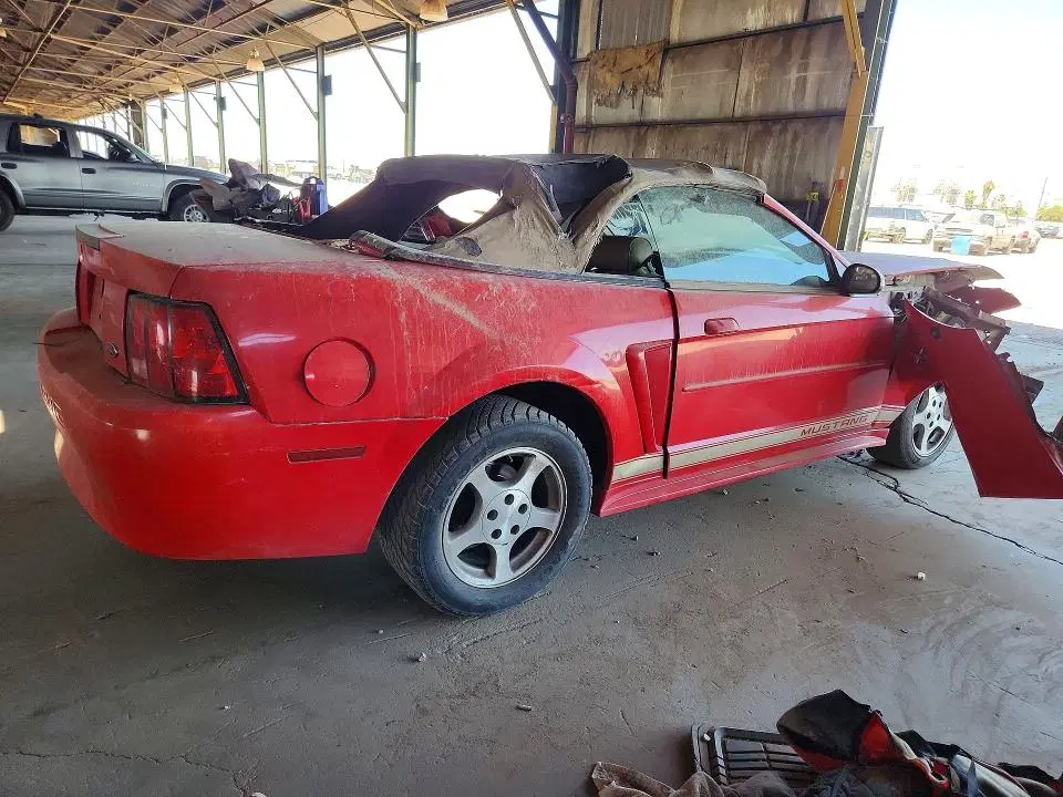 2002 FORD MUSTANG VIN 1FAFP44442F216286 фото 3