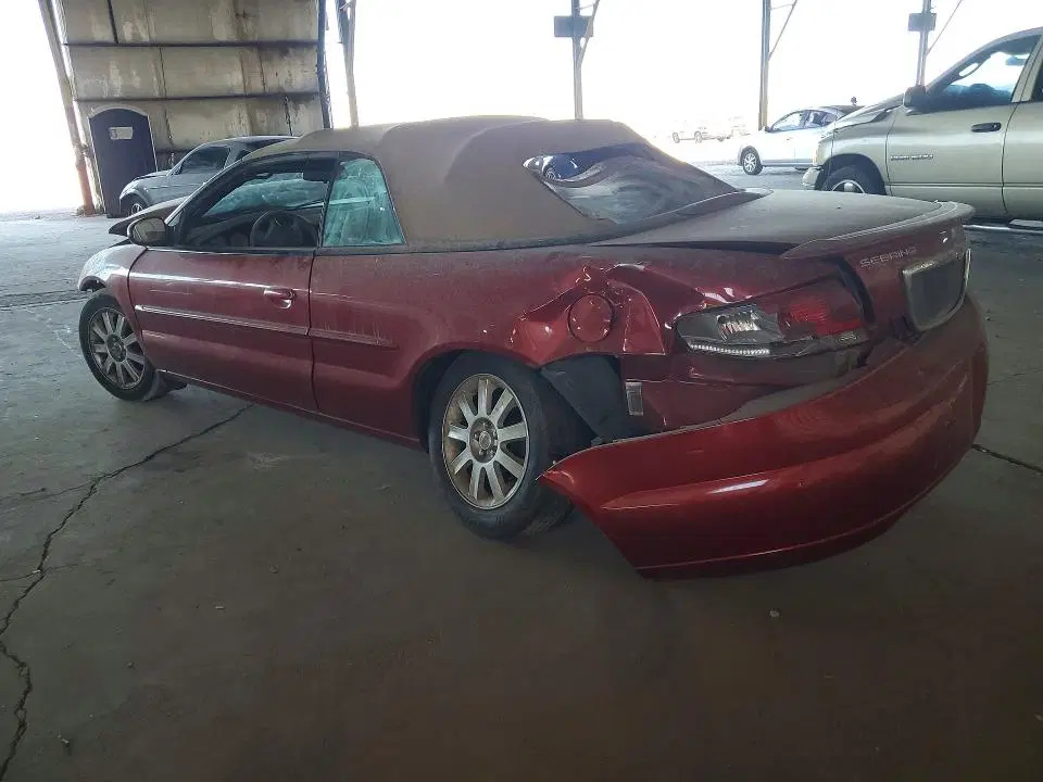2004 CHRYSLER SEBRING VIN 1C3EL75R14N269120 фото 2