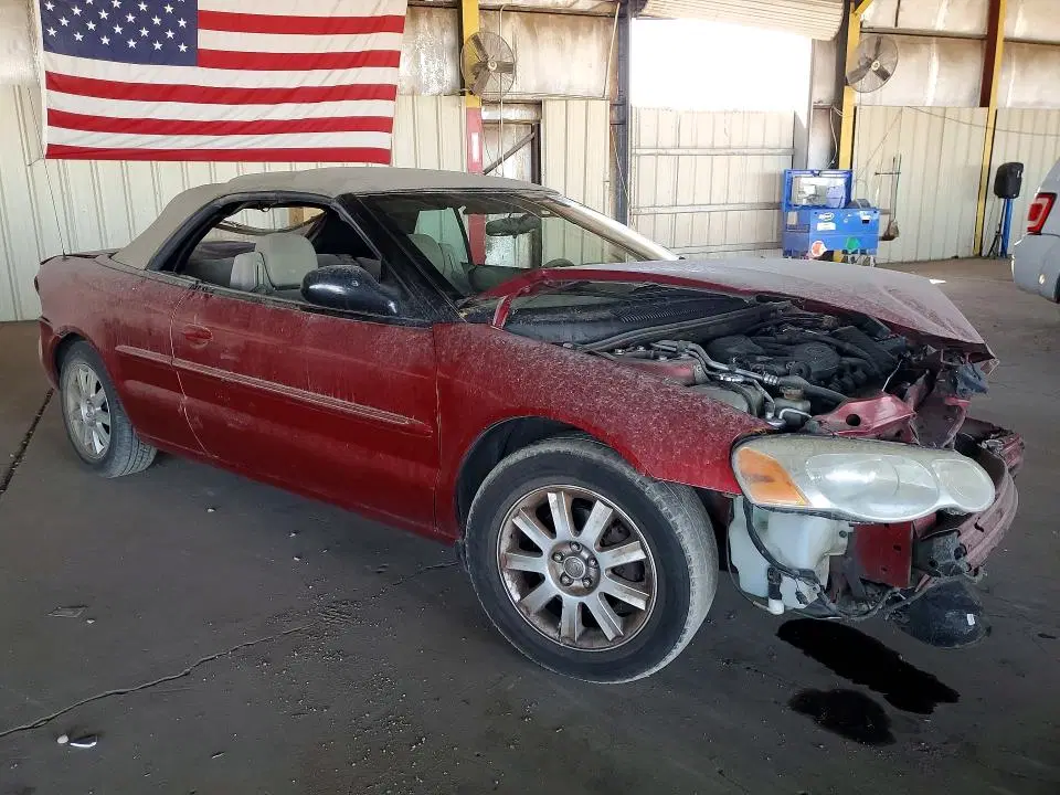 2004 CHRYSLER SEBRING VIN 1C3EL75R14N269120 фото 3