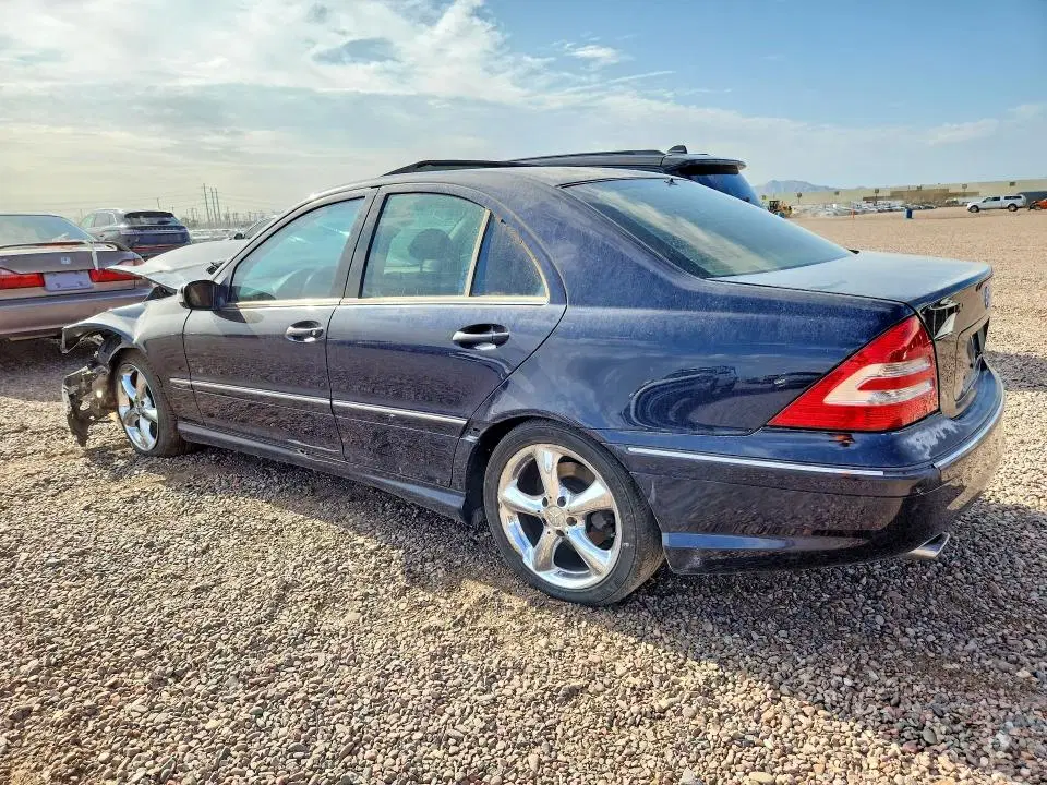2005 MERCEDES-BENZ C VIN WDBRF40J05F606701 фото 2