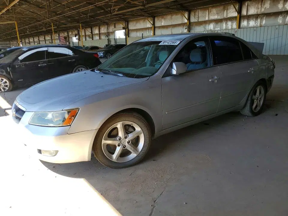 5NPEU46F57H257326 — 2007 Hyundai Sonata, Задняя часть (Rear End), фото до ремонта