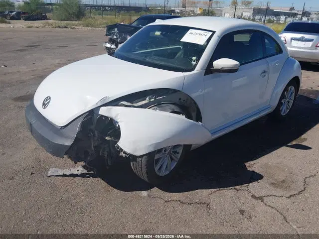 2017 Volkswagen Beetle 1.8t Se VIN 3VWJ17AT1HM606772 фото 2